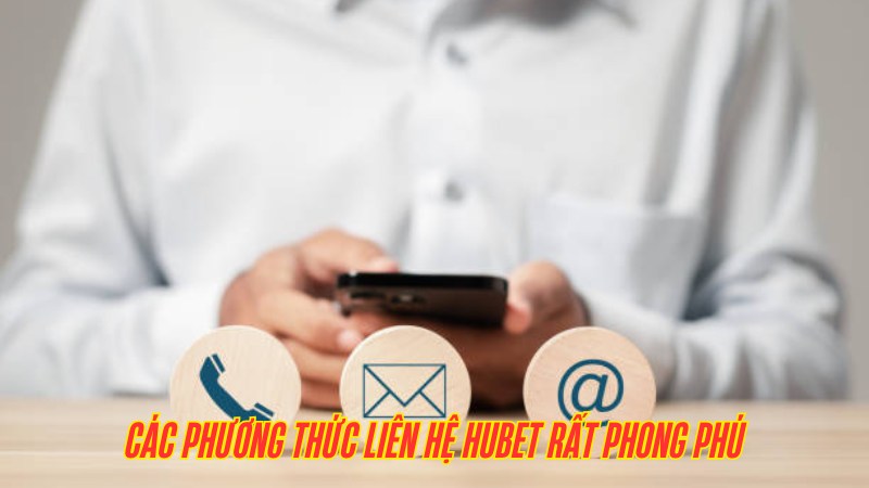 Các phương thức liên hệ HUBET rất phong phú